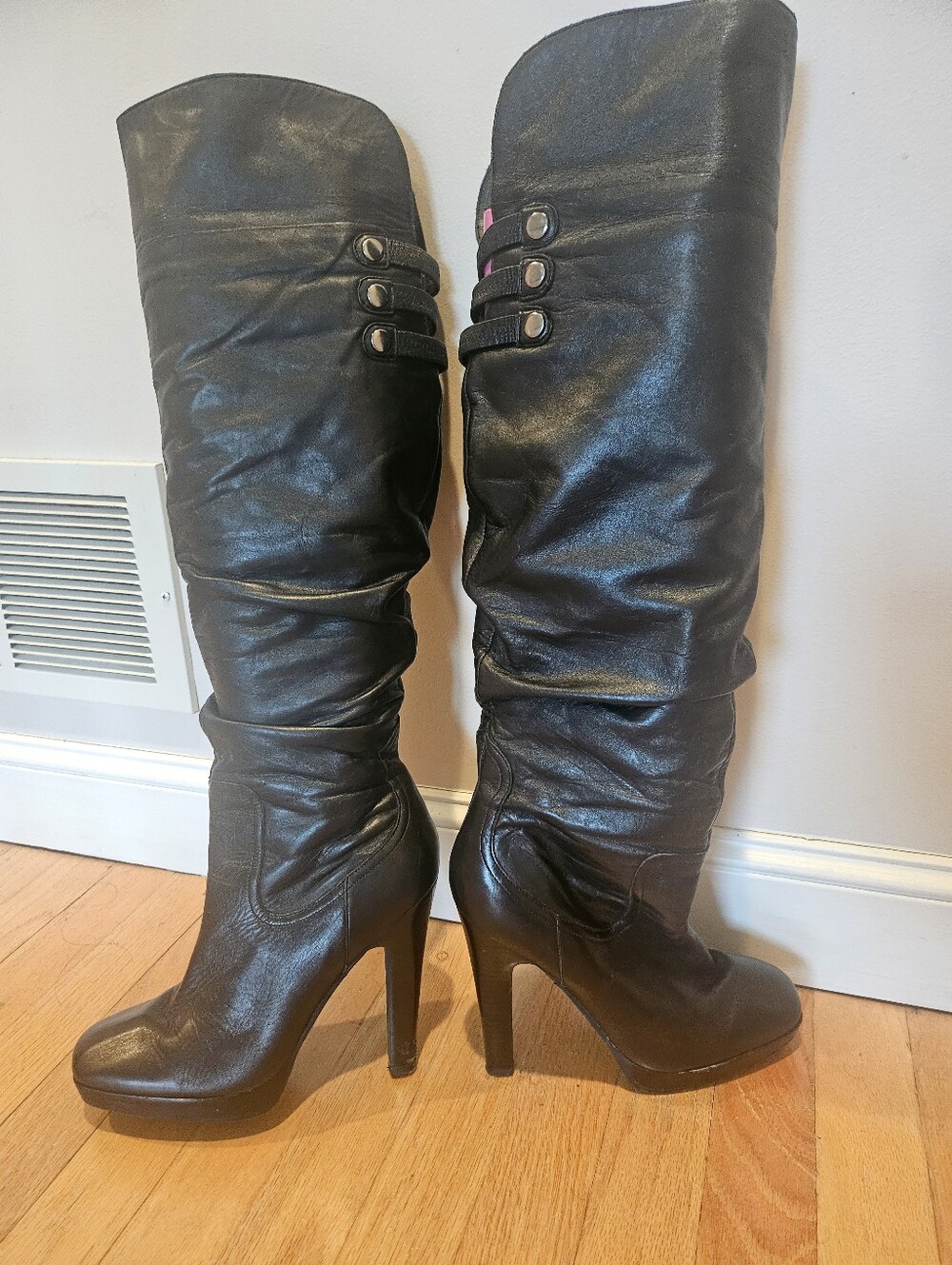 Jessica Simpson Tall Black High-Heel Boots